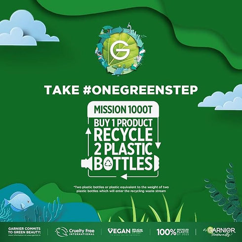 Garnier Bright Complete Brightening Duo Action Face Wash